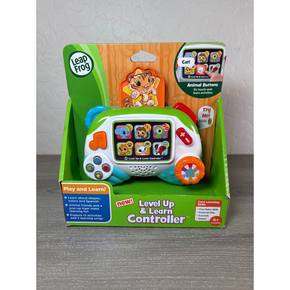 LeapFrog Level Up Learn Controller Toy for Kids Animal Shapes Music Learning